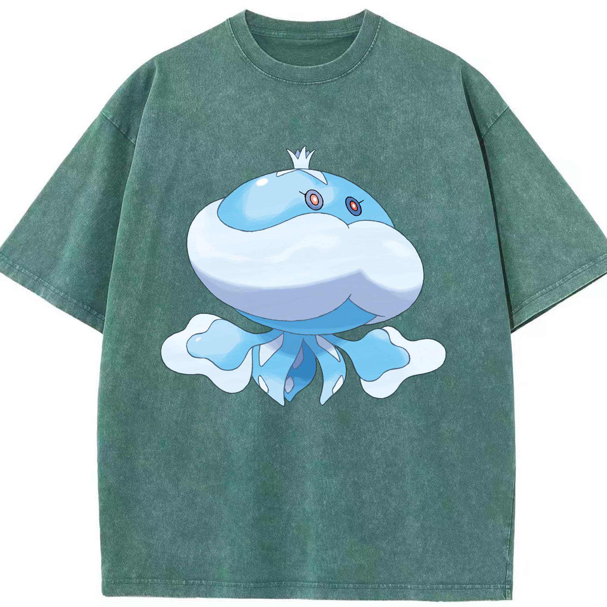 （画像用） ポケットモンスター Pokémon 綿100% ヴィンテージ風 半袖Tシャツ（フロントプリント）